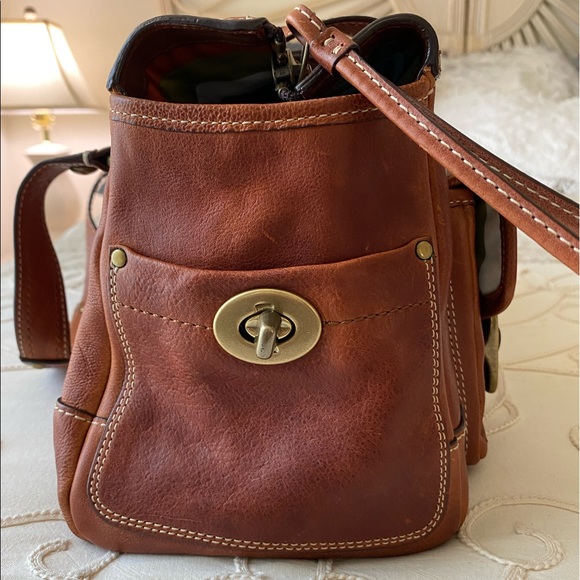 Coach Iconic Vintage Whiskey Satchel - Picture 3 of 13